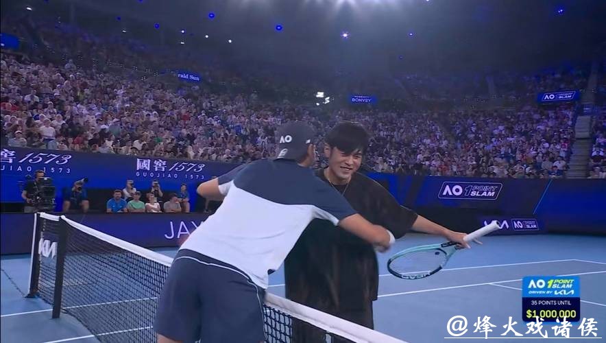澳网一球制胜挑战,周杰伦光速出局 澳网一球制胜挑战,周杰伦光速出局